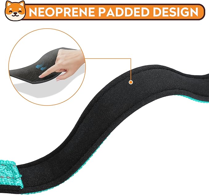Reflective Dog Collar, Adjustable Soft Neoprene Padded Nylon Pet Collars - Image 4