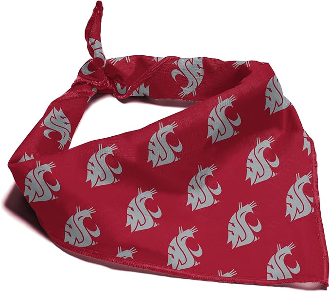 Washington State Cougars Officially Licensed Bandana by ShopInstaPets