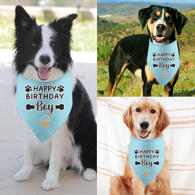 Dog Birthday Bandana Boy Happy Birthday Gifts - Image 4