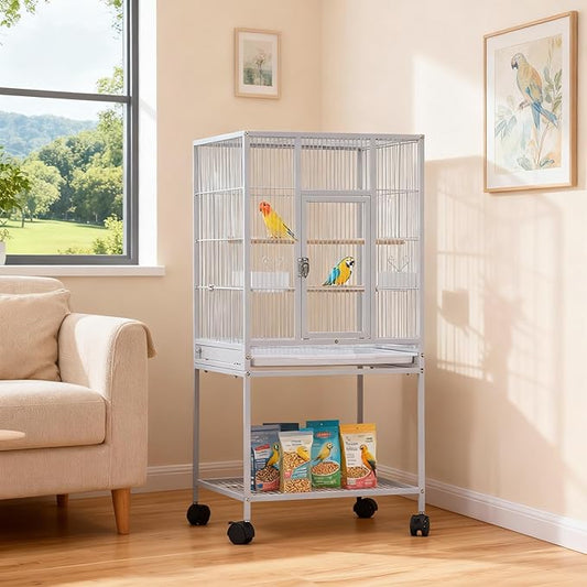 52'' Wrought Iron Birdcage by BouPower