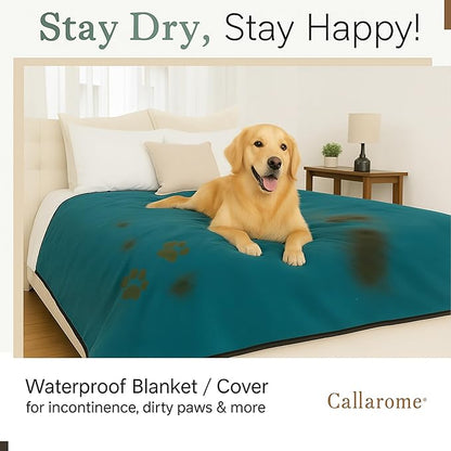 Waterproof Blanket for Bed or Couch – Soft and Leakproof Waterproof Throw - Image 3