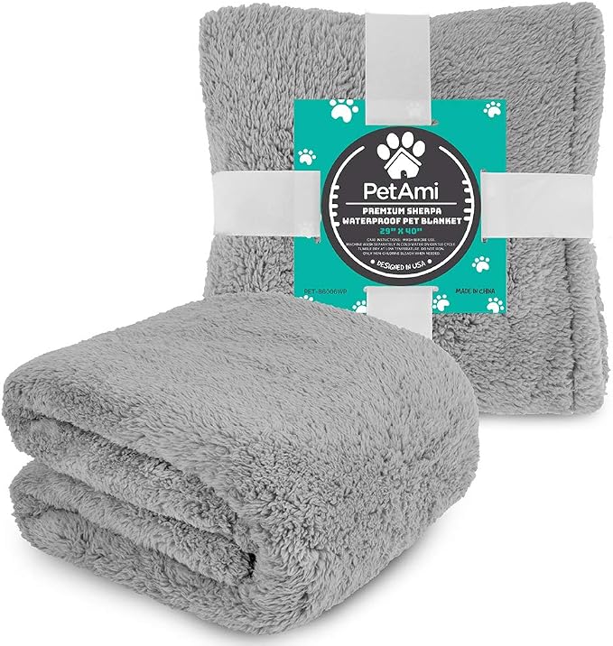 PetAmi Fluffy Waterproof Dog Blanket - Image 8