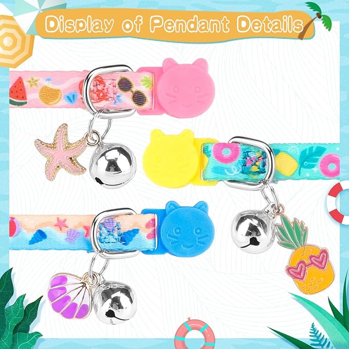 PUPTECK Summer Cat Collars Breakaway - Image 4