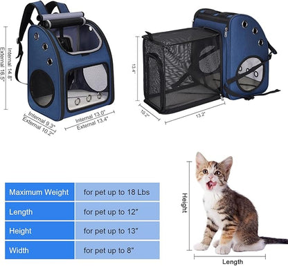 Expandable Pet Carrier Backpack - Image 2