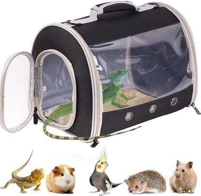Bearded Dragon Travel Carrier Backpack, Lizard Backpack Carrier, Space Capsule - Image 2