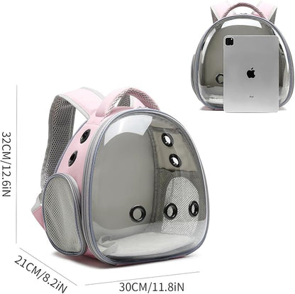 Portable Travel pet Backpack Carrier Hamster Bag Guinea Pig Bird Small Dog cat - Image 3