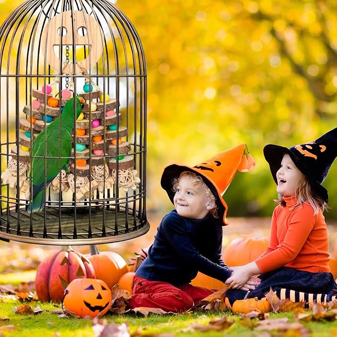 Large Parrot Toys, African Grey and Large Medium Birds - Image 9
