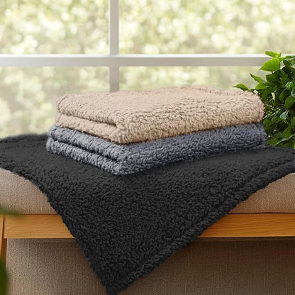 1 Pack 3 Calming Blankets Fluffy Premium Fleece Pet Blanket Soft Sherpa Throw - Image 7