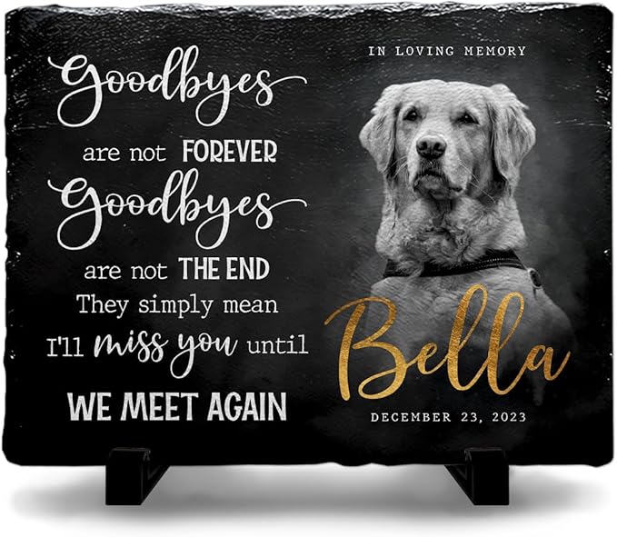 Custom Rectangular Memorial Stone by KILYHOME