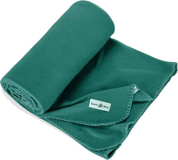 Fleece Throw Blanket Bulk Fleece Blankets Solid Lightweight Warm Soft Cozy - Image 7