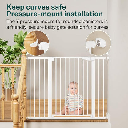 Cumbor 36" Extra Tall Baby Gate - Image 6
