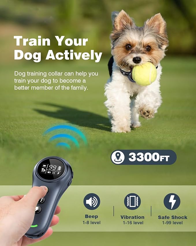 2-in-1 Dog Shock Collar & Dog Bark Collar - Image 4