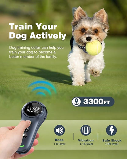 2-in-1 Dog Shock Collar & Dog Bark Collar - Image 4