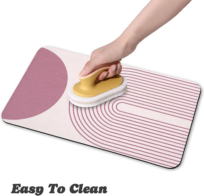 Dog Food Mats for Floors Waterproof, Cat Water Bowl Mats Pet Feeding Absorbent - Image 4