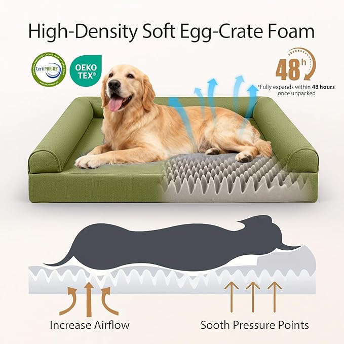 Sytopia 42in Chew Proof Dog Beds - Image 3