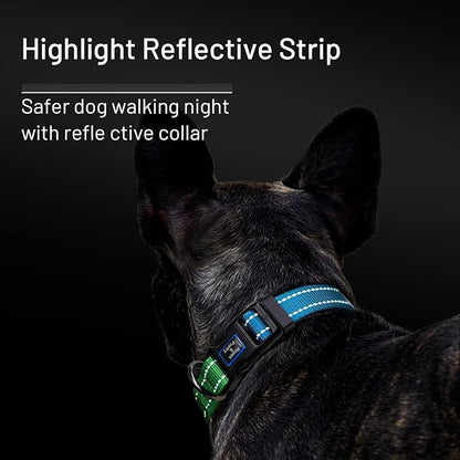 Roses&Poetry Large Dog Collar, Adjustable Reflective Durable Pet Collars - Image 6