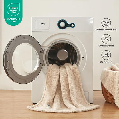 1 Pack 3 Calming Blankets Fluffy Premium Fleece Pet Blanket Soft Sherpa Throw - Image 5