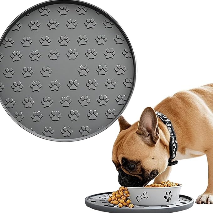 Silicone Dog Food Mat, Silicone Pet Food Mat Cat, Rubber by Unknown