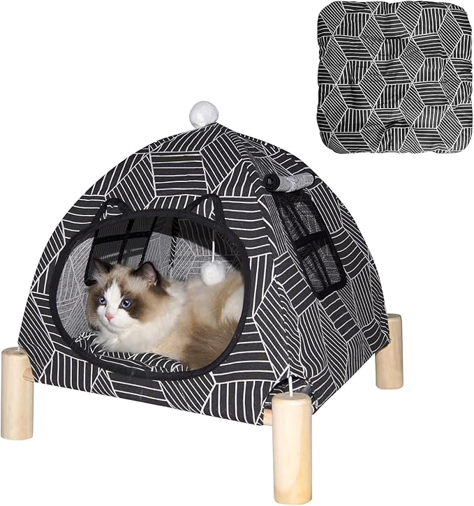 Pozico Portable Cat Tent Bed – Foldable Indoor Tent Bed by Pozico
