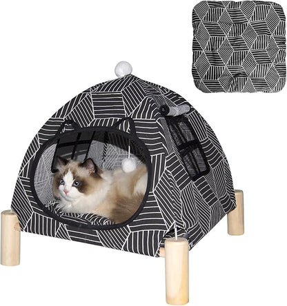 Pozico Portable Cat Tent Bed – Foldable Indoor Tent Bed by Pozico