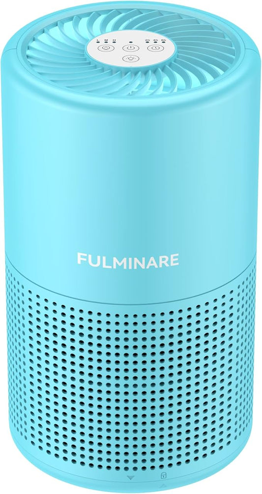 FULMINARE Air Purifiers for Home Bedroom H13 HEPA Air Purifier, 3 Speeds by PureAirPowerfulSound
