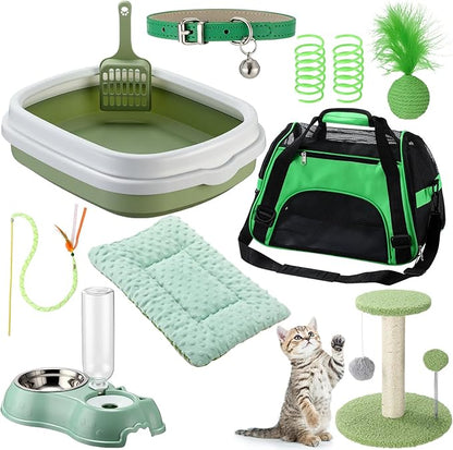 Eccliy Kitten Starter Kit, Pet Toy, Folding Carrier, Climbing Frame, Automatic by Eccliy