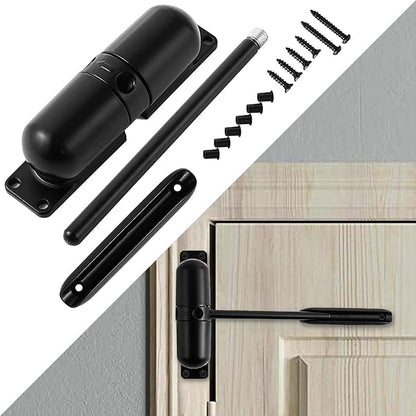 Door Closer Automatic Safety Spring Door Closer – Easy to Install to Convert by GOOKYO