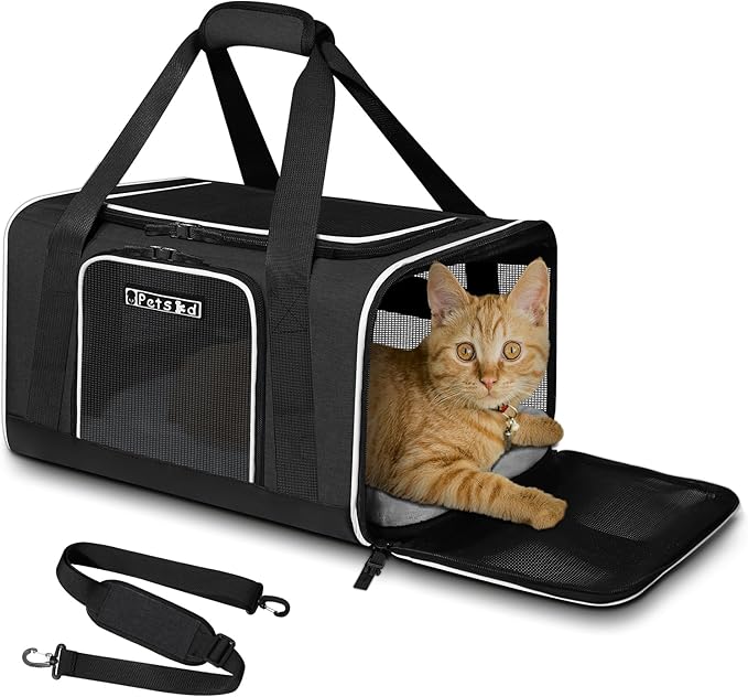 Petskd Pet Carrier 17x11x10.5 Delta American United Airline Approved, Pet by Petskd