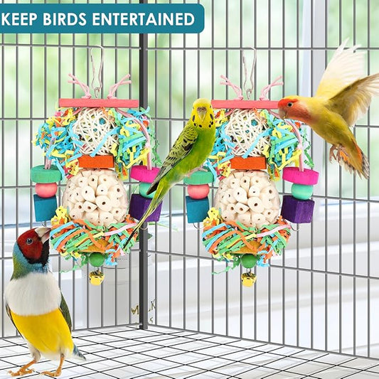 BBjinronjy Bird Toys, Love Birds, Budgie and Other Small Birds - Image 2