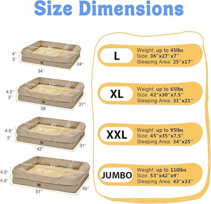 Orthopedic Extra Large Dog Bed - Image 7