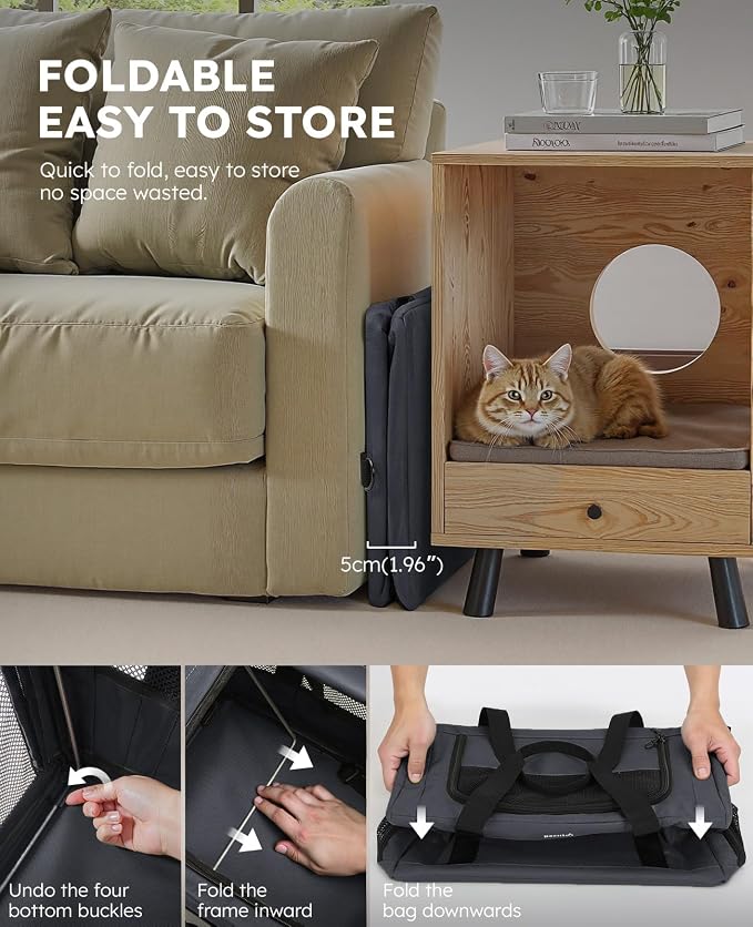 Pecute Cat Carrier Stable, Pet Carrier - Image 7