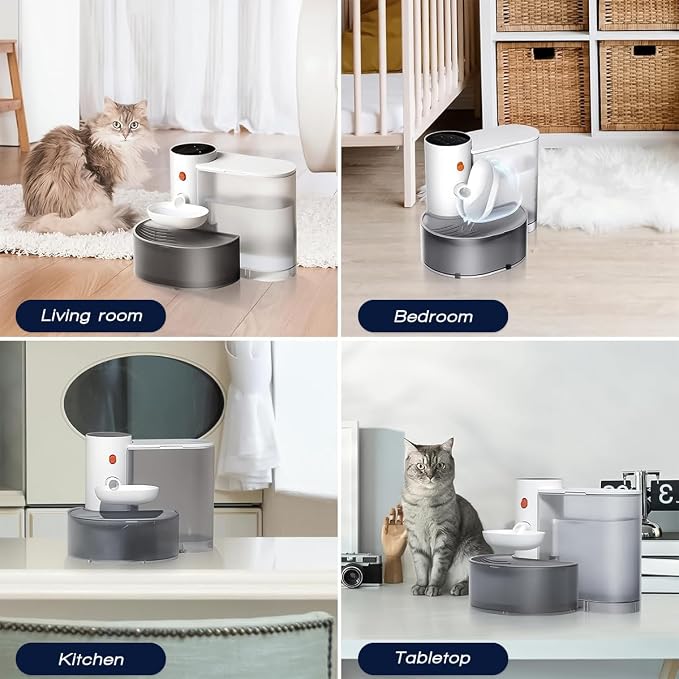 Smart Wireless Pet Water Fountain, 2025 Upgraded Pet Water Fountain No Filter - Image 7