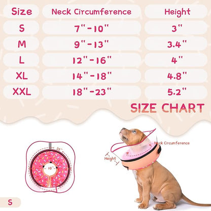 Supet Raised Inflatable Dog Cone Collar to Stop Licking, Soft Dog Cone - Image 6