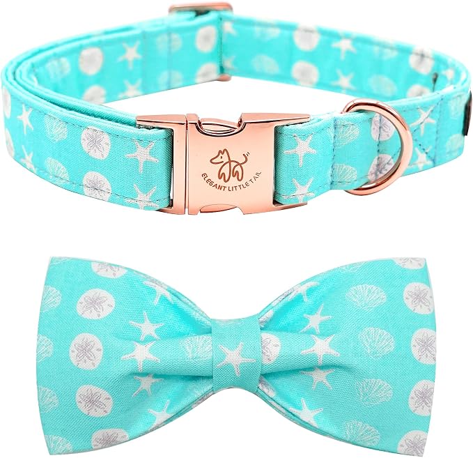 Elegant Little Tail Bowtie Dog Collar by Elegantlittletail