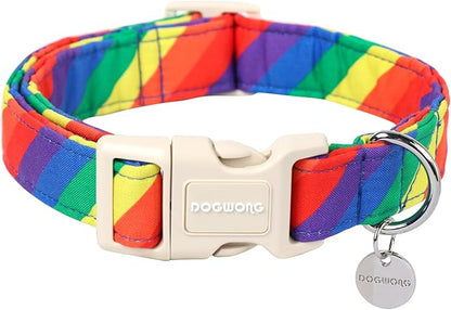 DOGWONG Rainbow Dog Collar by DOGWONG