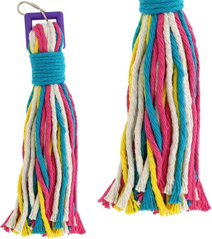 Sweet Feet & Beak Cotton 11" Rope Toy by Sweet+Feet+%26+Beak