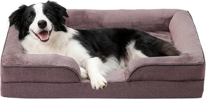 Makigued Orthopedic Dog Bed for Medium Dogs Egg Crate Foam Pet Sofa by Makigued