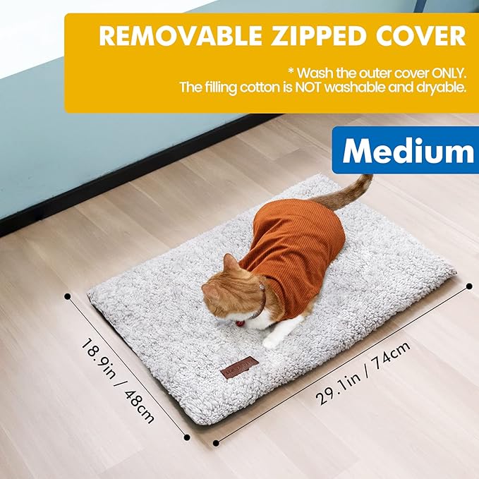 Self Warming Cat Bed Self Heating Cat Dog Mat 29.1 x 18.9 inch Extra Warm - Image 5