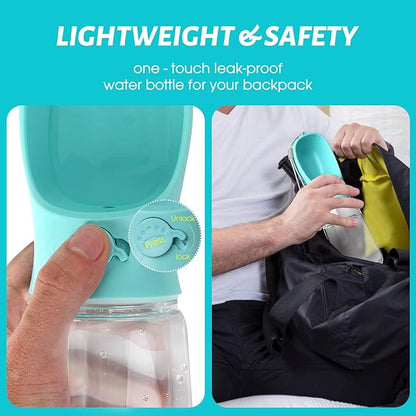 Kalimdor Dog Water Bottle, Leak Proof Portable Puppy Water Dispenser - Image 4