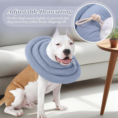 IDOMIK Dog Recovery Collar, Waterproof Soft Dog Cone After Surgery, Comfy - Image 5