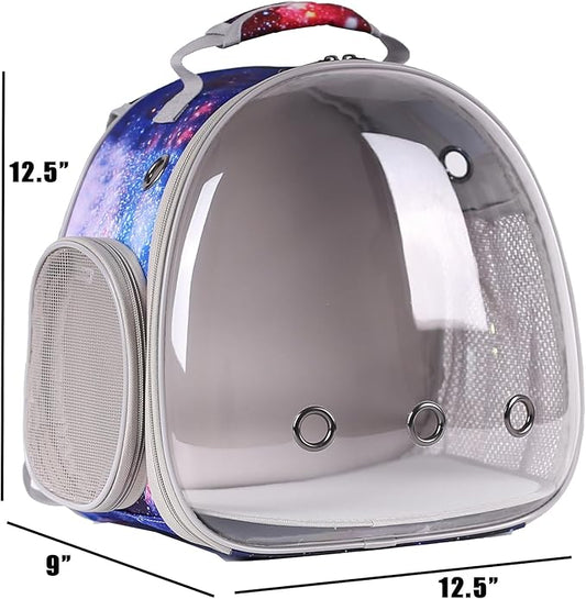 Guinea Pig Carrier Backpack, Bearded Dragon Backpack, Reptile Lizard Clear - Image 2
