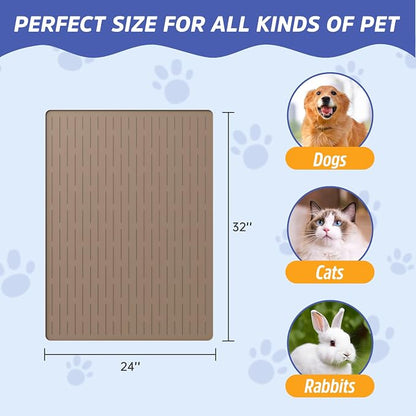 Large Dog Mats for Food and Water - Image 2