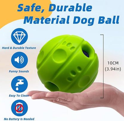 Dog Toys Ball, Interactive Dog Ball, No Paint, Gibbering Sound - Image 4