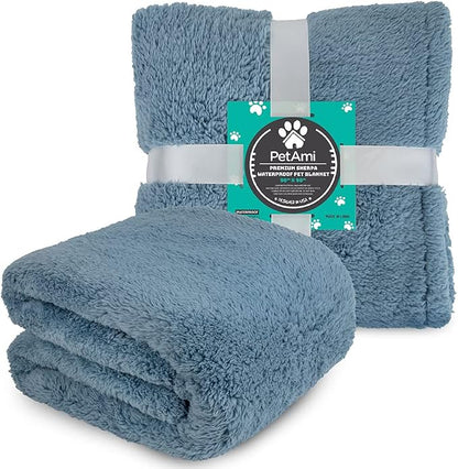 PetAmi Fluffy Waterproof Dog Blanket - Image 8