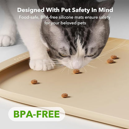 PETLIBRO Dog Food Mat, Safety Silicone Cat Food Mat - Image 2