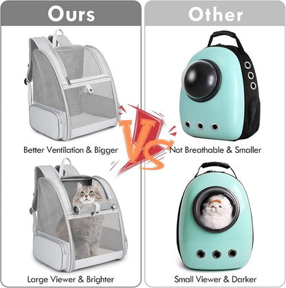 Cat Backpack Carrier, Large Pet Carrier Backpack - Image 4