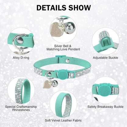 Rhinestone Cat Collar Breakaway - Image 2