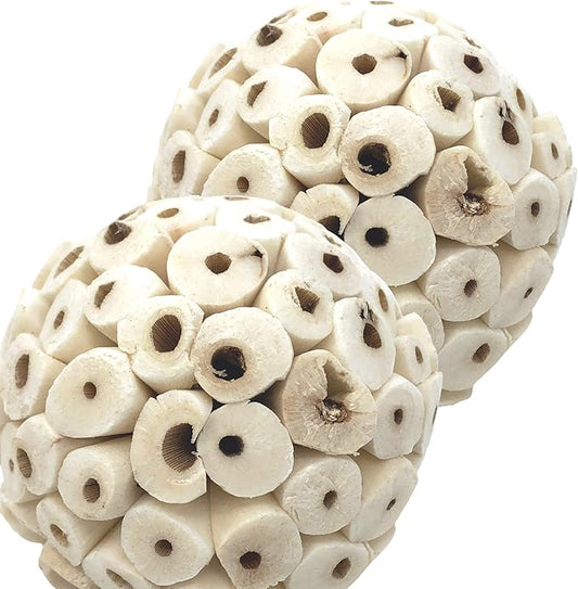 Bonka Bird Toys 2363 Pk2 Large Sola Atta Ball Bird Toys by BonkaBirdToys