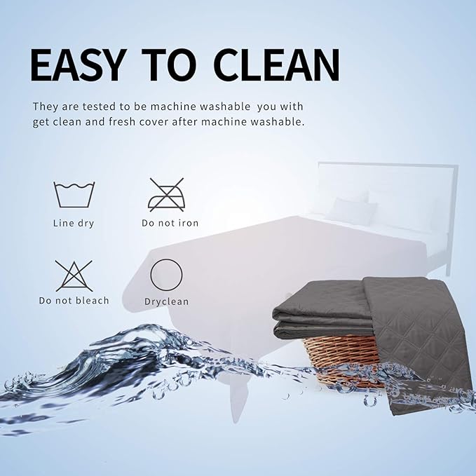 Easy-Going 100% Waterproof Dog Bed Cover, Non-Slip Pet Blanket - Image 6