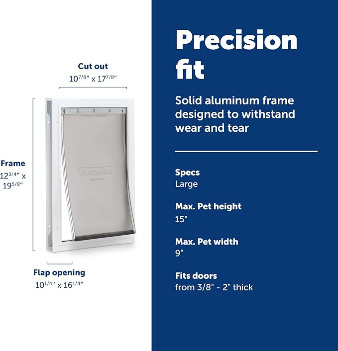 PetSafe Freedom Aluminum Dog and Cat Door - Image 3